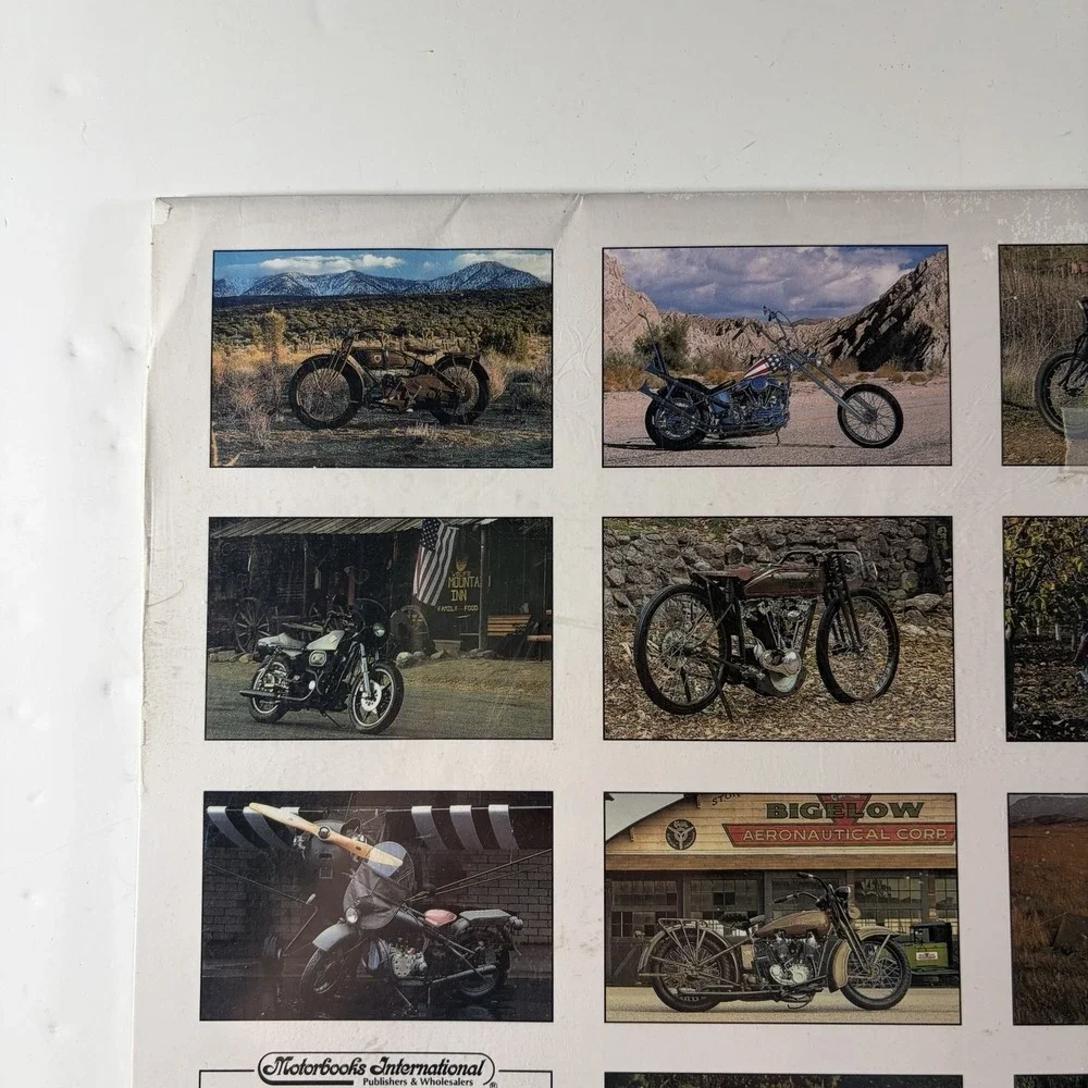 VTG The Big Calendar of Harley-Davidson Motorcycles 1997 Sealed